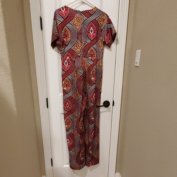 African print jumpsuit - Picture 3 of 4